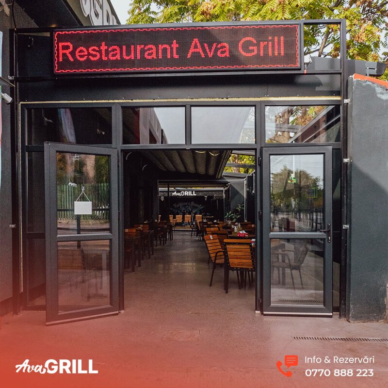 AVA Grill - Restaurant si terasa cu preparate la jar